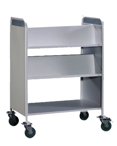 Double Sided Book Trolley A-image
