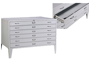 horizontal plan file cabinet icon