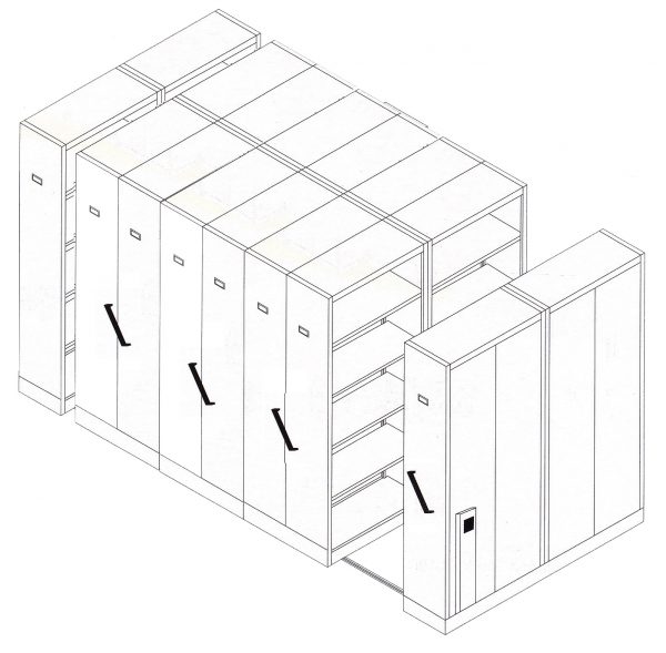 8 Twin Bay Manual Mobile Compactor